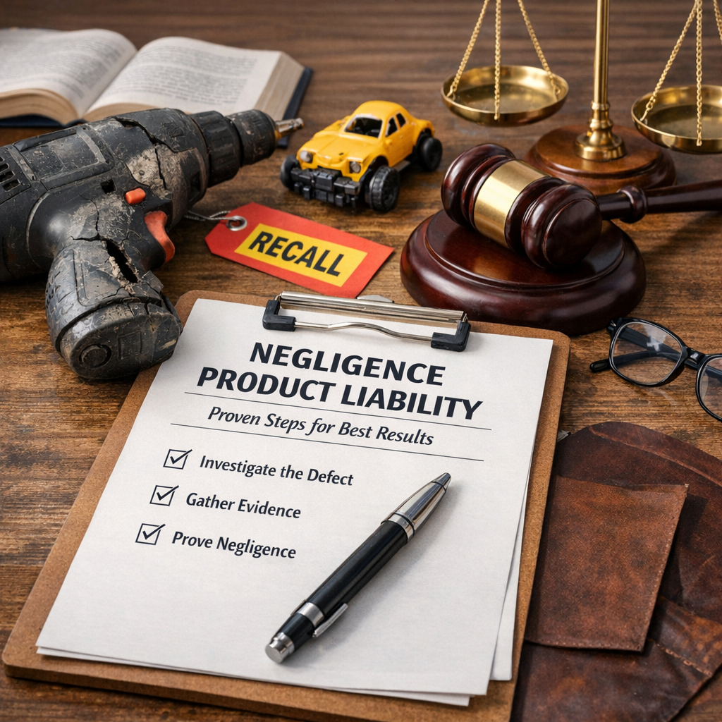 Illustration of Negligence Product Liability: Proven Steps for Best Results