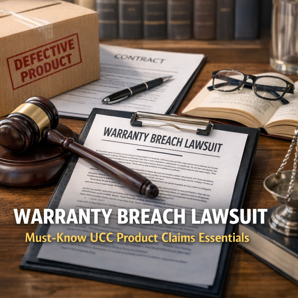 Illustration of Warranty Breach Lawsuit: Must-Know UCC Product Claims Essentials